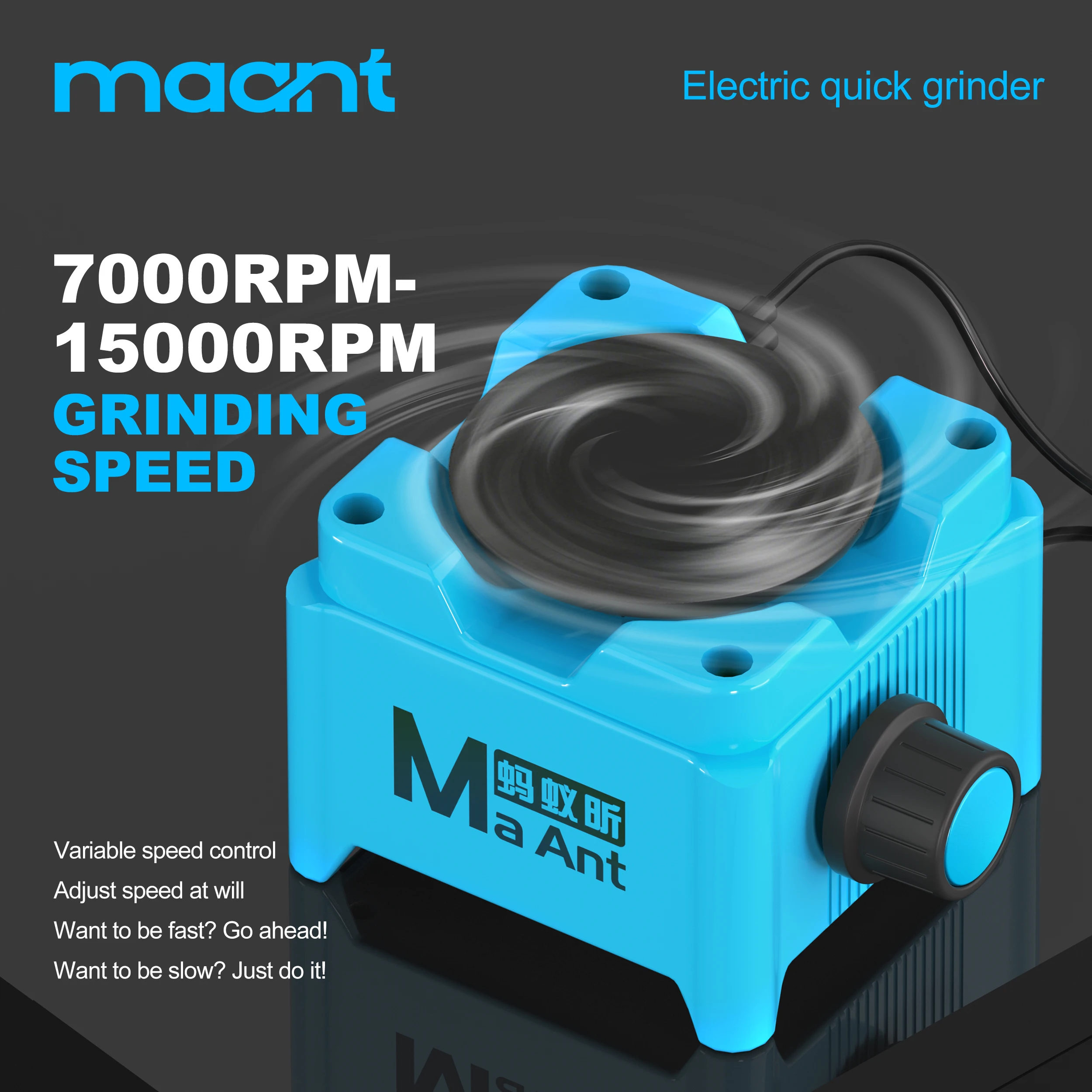 MaAnt KM1 elektrische slijpmac - Electronics Repair Tools recensie en prijs