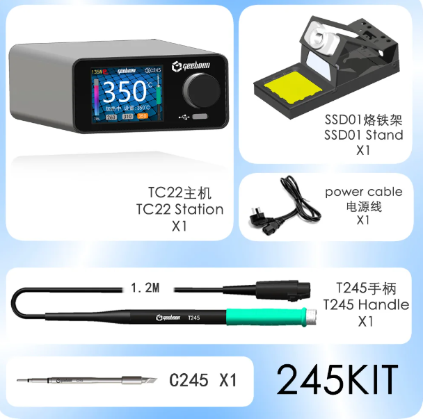 TC22 240W soldeerstationset me - Electronics Repair In Usa recensie en prijs
